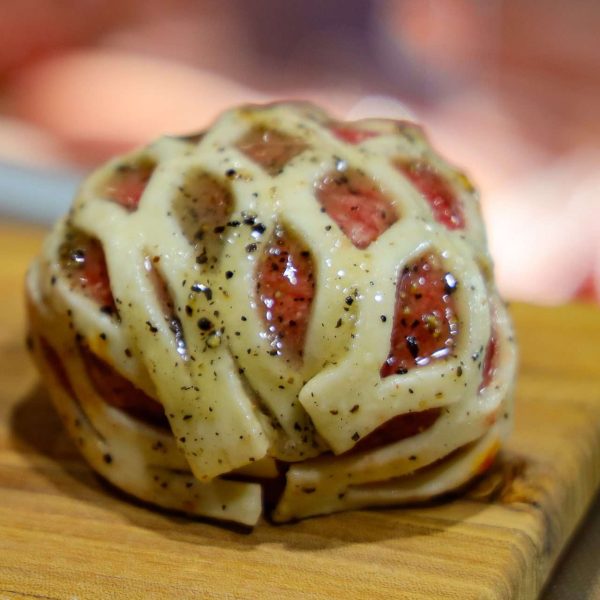 Brayton Burger Bomb with Nacho Cheese