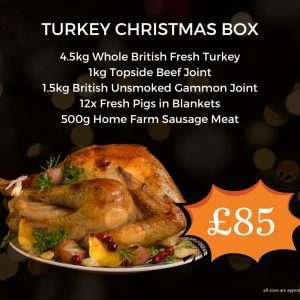 Turkey Christmas Box