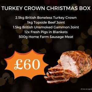 Turkey Crown Christmas Box