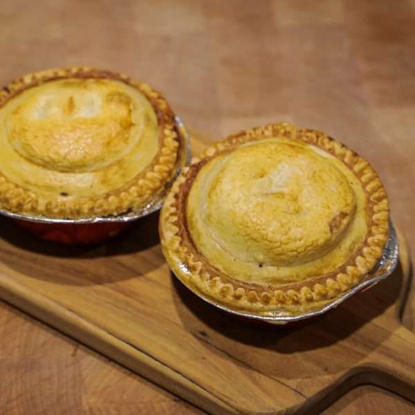 Individual Cheesy Mash, Bacon & Onion Pie